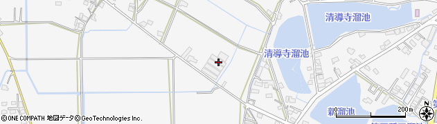福岡県久留米市三潴町西牟田164周辺の地図