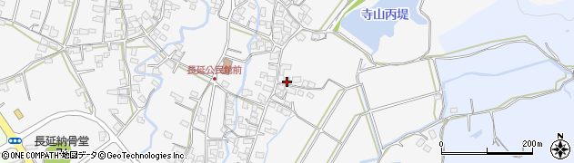 福岡県八女郡広川町長延280周辺の地図