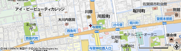 大石金物商店周辺の地図
