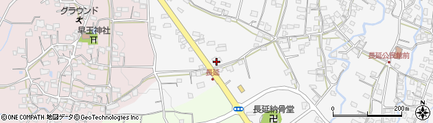 福岡県八女郡広川町長延991周辺の地図