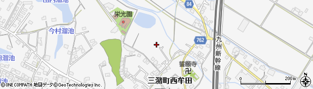 福岡県久留米市三潴町西牟田6331周辺の地図
