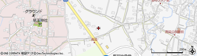 福岡県八女郡広川町長延989周辺の地図