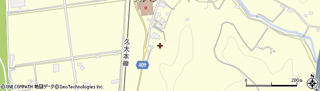大分県玖珠郡九重町右田3240周辺の地図