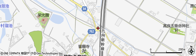 福岡県久留米市三潴町西牟田6174周辺の地図