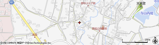 福岡県八女郡広川町長延926周辺の地図