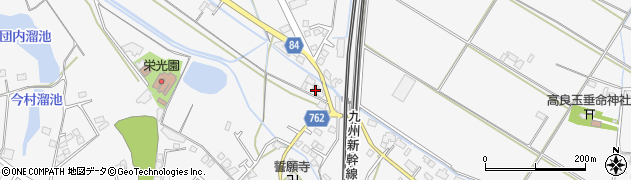 福岡県久留米市三潴町西牟田6310周辺の地図