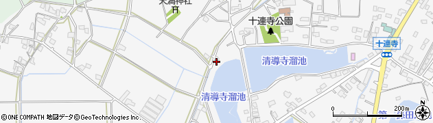 福岡県久留米市三潴町西牟田6509周辺の地図