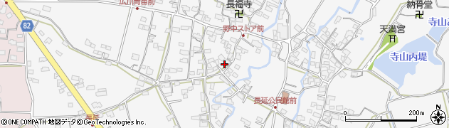 福岡県八女郡広川町長延916周辺の地図