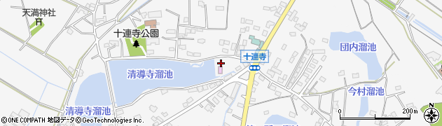 福岡県久留米市三潴町西牟田6525周辺の地図