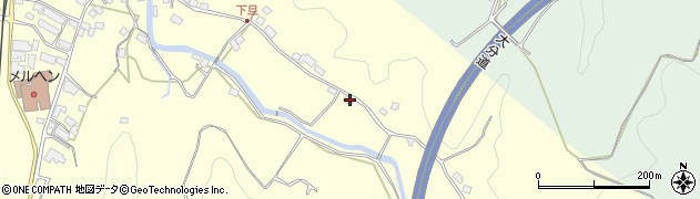 大分県玖珠郡九重町右田3457周辺の地図