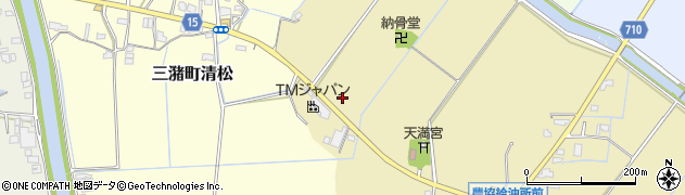 福岡県久留米市三潴町壱町原32周辺の地図