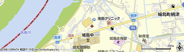 大三ミート産業株式会社　城島店周辺の地図