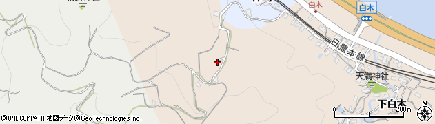 大分県大分市下白木1135周辺の地図