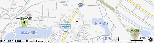 福岡県久留米市三潴町西牟田6534周辺の地図