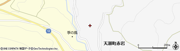 大分県日田市天瀬町赤岩417周辺の地図