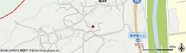 大分県玖珠郡九重町粟野1431周辺の地図