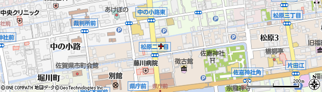 佐賀バルーンミュージアム周辺の地図