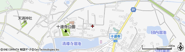 福岡県久留米市三潴町西牟田6657周辺の地図