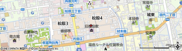 横尾京染店周辺の地図