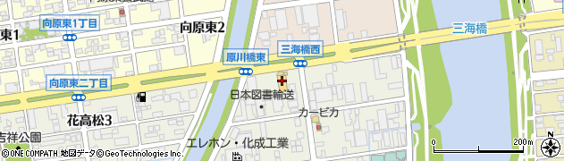 大分日産三川店周辺の地図