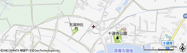 福岡県久留米市三潴町西牟田121周辺の地図
