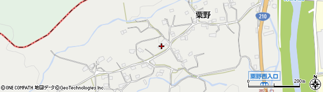 大分県玖珠郡九重町粟野1456周辺の地図