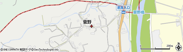 大分県玖珠郡九重町粟野1338周辺の地図