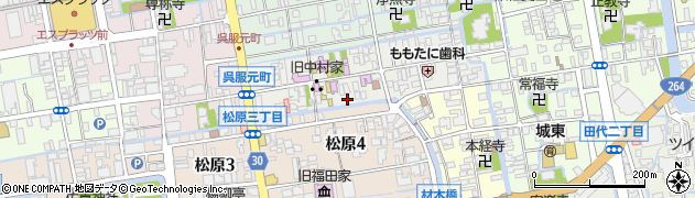 佐賀県佐賀市柳町周辺の地図