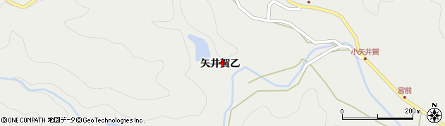 高知県高岡郡中土佐町矢井賀乙周辺の地図