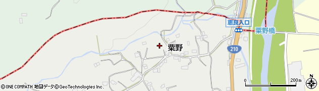 大分県玖珠郡九重町粟野1386周辺の地図