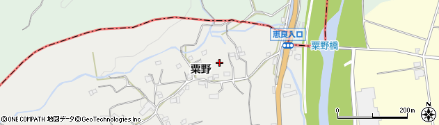 大分県玖珠郡九重町粟野1335周辺の地図
