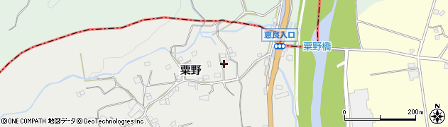 大分県玖珠郡九重町粟野1309周辺の地図