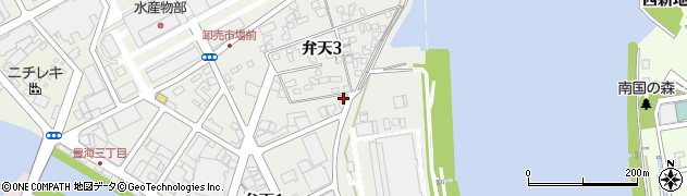 川元ショッピングセンター周辺の地図