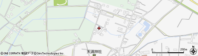 福岡県久留米市三潴町西牟田96周辺の地図