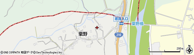 大分県玖珠郡九重町粟野1312周辺の地図