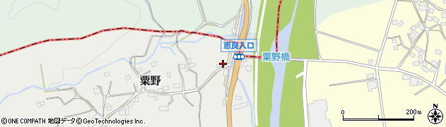 大分県玖珠郡九重町粟野1278周辺の地図