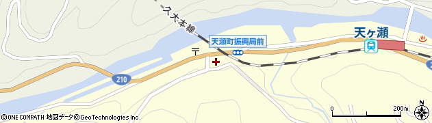 日田玖珠広域消防本部　日田消防署天瀬出張所周辺の地図