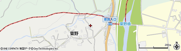 大分県玖珠郡九重町粟野1314周辺の地図