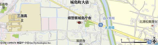 城島三潴交通安全協会周辺の地図