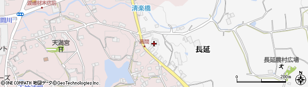 福岡県八女郡広川町長延1174周辺の地図