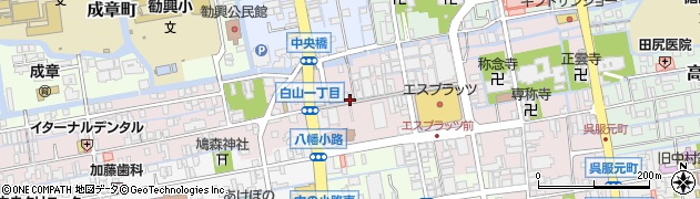 辛麺屋 道周辺の地図