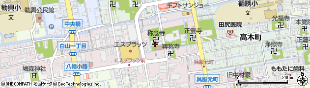 佐賀県佐賀市呉服元町5周辺の地図