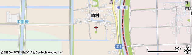 佐賀県神埼市千代田町崎村周辺の地図