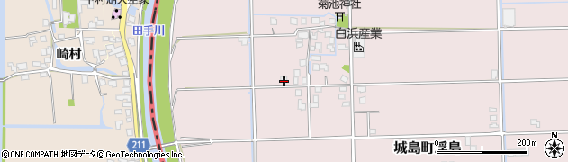福岡県久留米市城島町浮島848周辺の地図