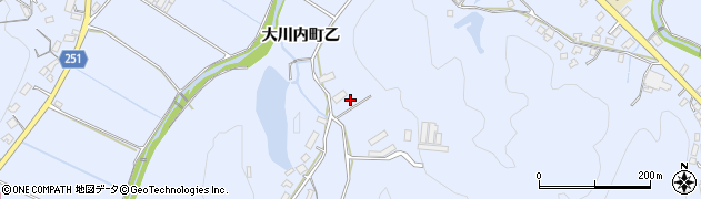 佐賀県伊万里市大川内町甲4336周辺の地図