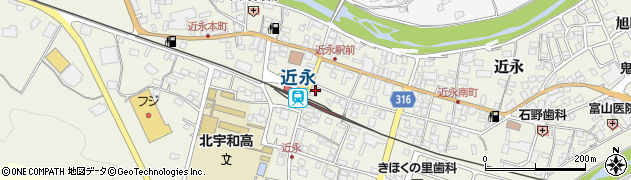 新倉商店周辺の地図