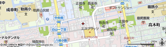 有限会社吉川綜合開発　白山駐車場周辺の地図