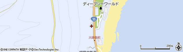 高知県室戸市室戸岬町3880周辺の地図