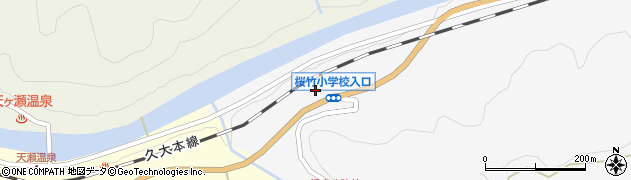 大分県日田市天瀬町赤岩15周辺の地図