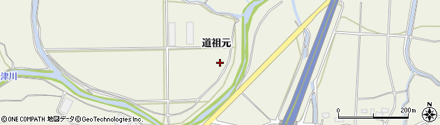 佐賀県多久市多久町（道祖元）周辺の地図